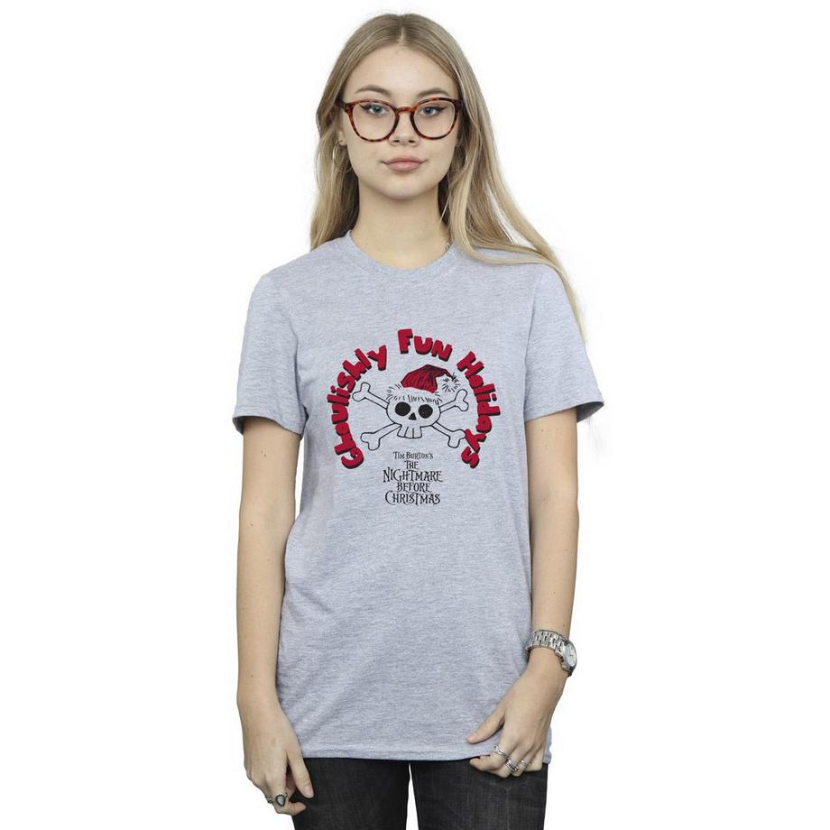 Disney The Nightmare Before Christmas Ghoulishly Fun Holidays T-Shirt  