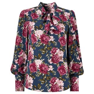 Joe Browns  Statement-Bluse mit Blumenmuster und Schmetterlingsbogen 