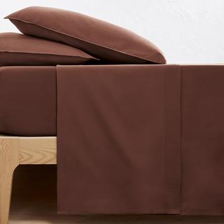 La Redoute Intérieurs Scenario Drap Plat en Coton Lavé  