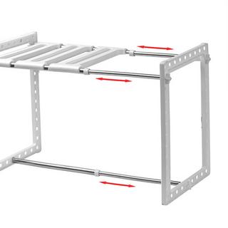 Calicosy Ausziehbares Regal für unter die Spüle mit 1 Regalebene L38/65 cm  