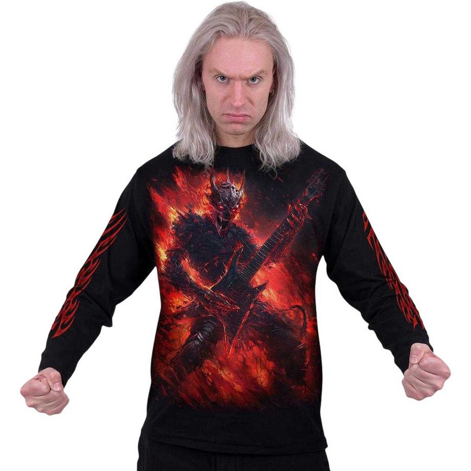 Spiral T-Shirt Manches Longues Riff Burner  