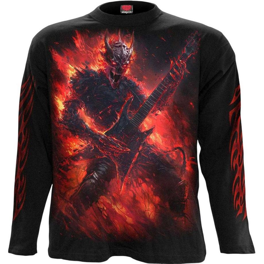 Riff Burner Maglietta Manica Lunga
