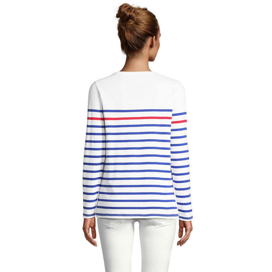 SOLS Matelot T-Shirt  Langärmlig  
