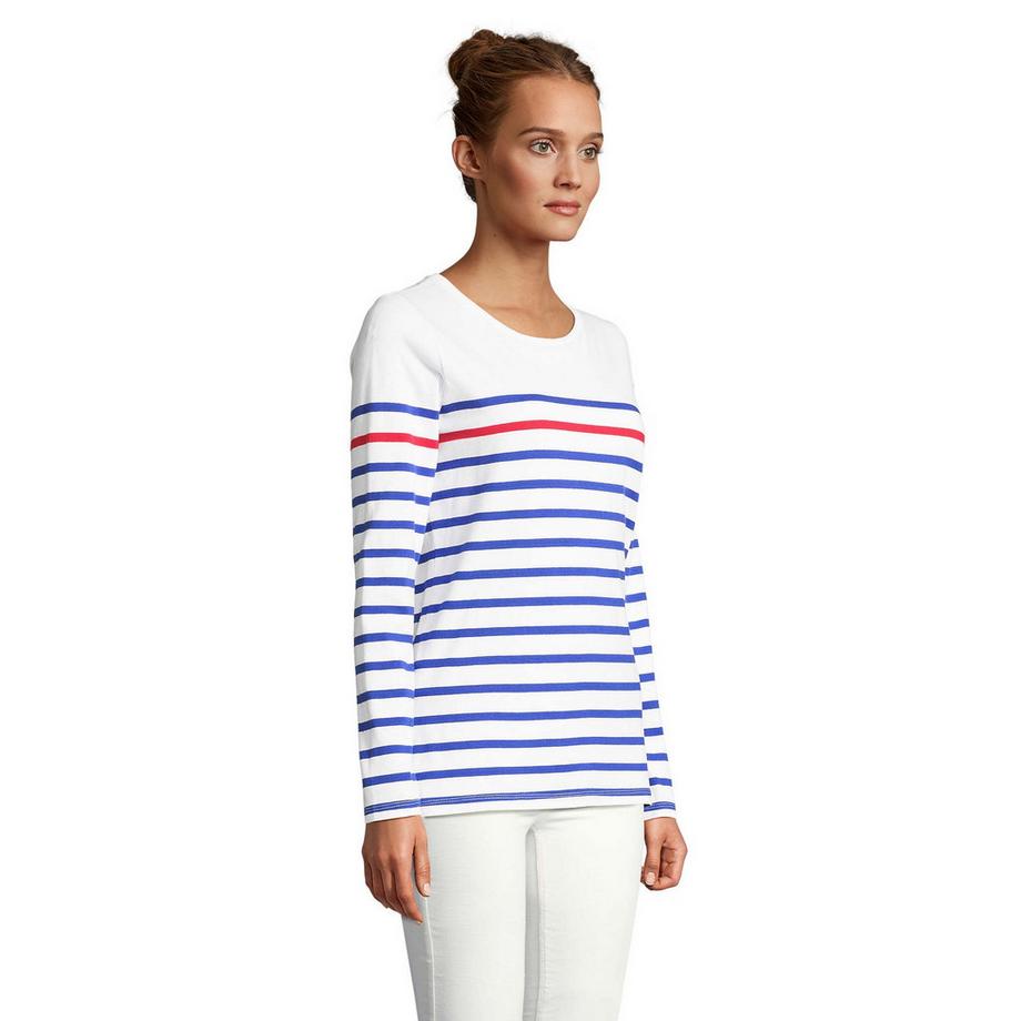 SOLS Matelot T-Shirt  Langärmlig  