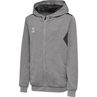 Hummel  giacca da tuta da bambino in poliestere con cappuccio e zip authentic 