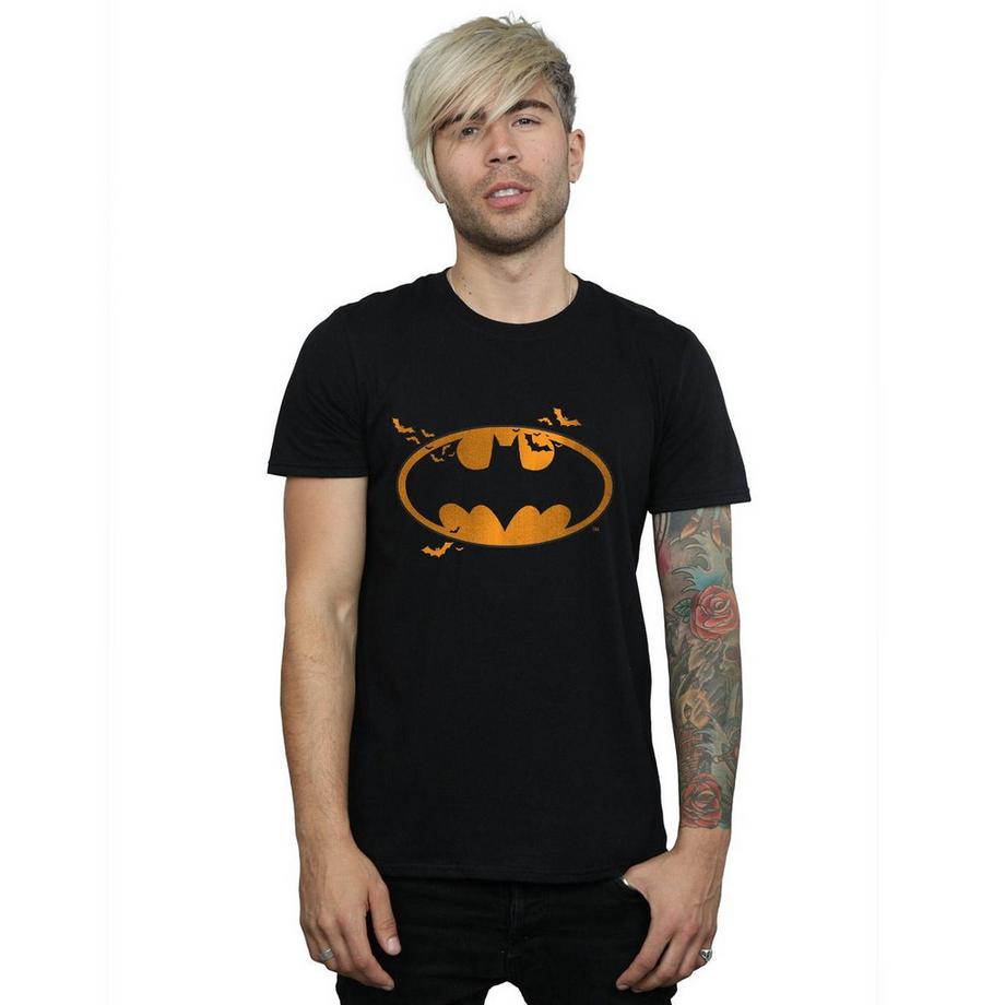 DC COMICS Batman Halloween Logo T-Shirt  