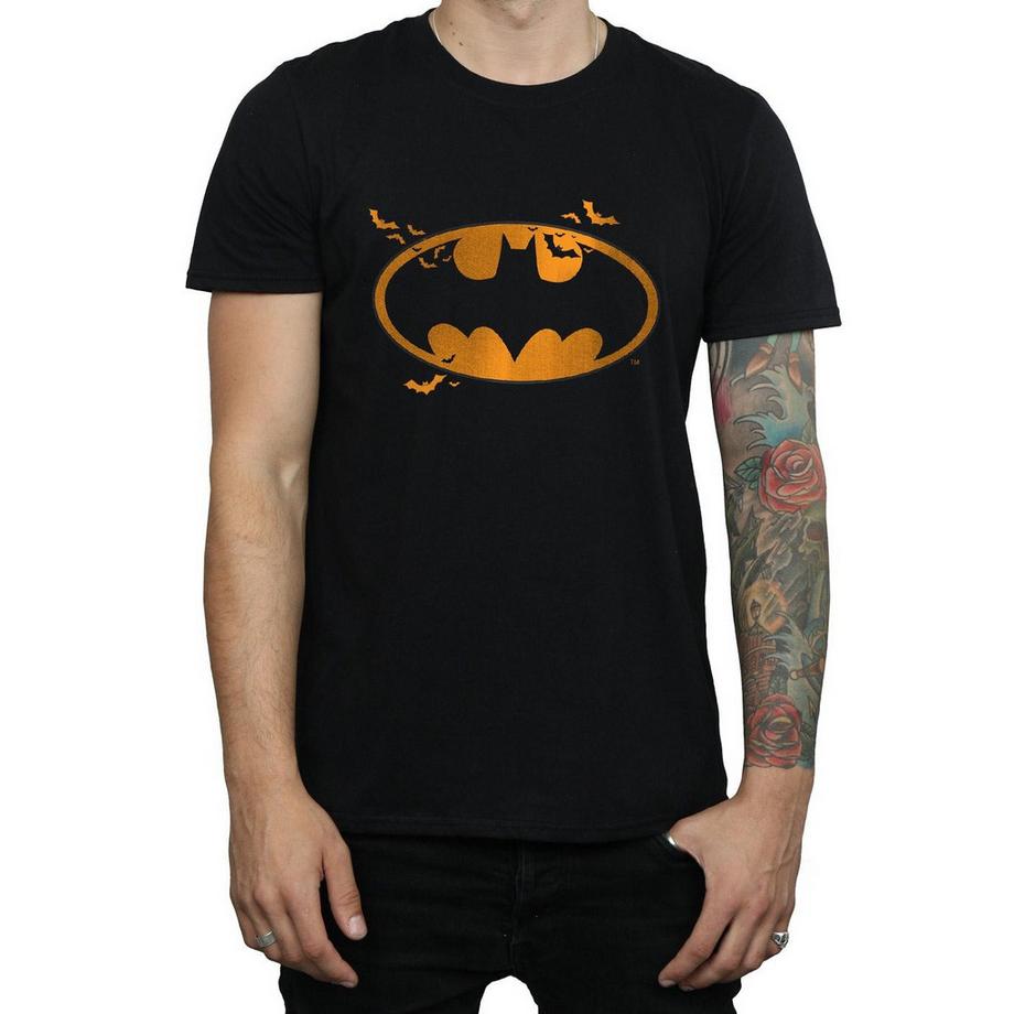 DC COMICS Batman Halloween Logo T-Shirt  