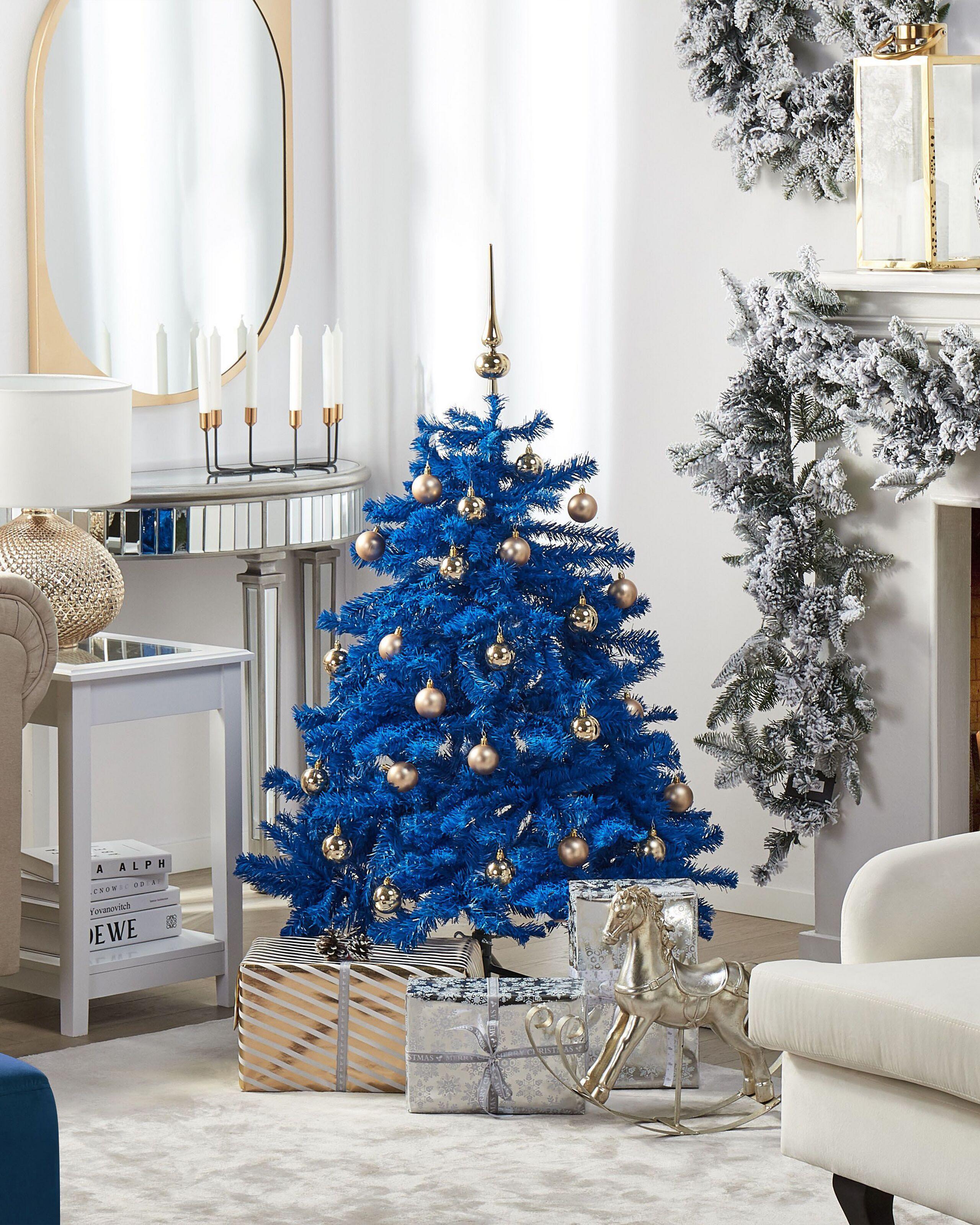 Beliani Weihnachtsbaum aus PVC Modern FARNHAM  