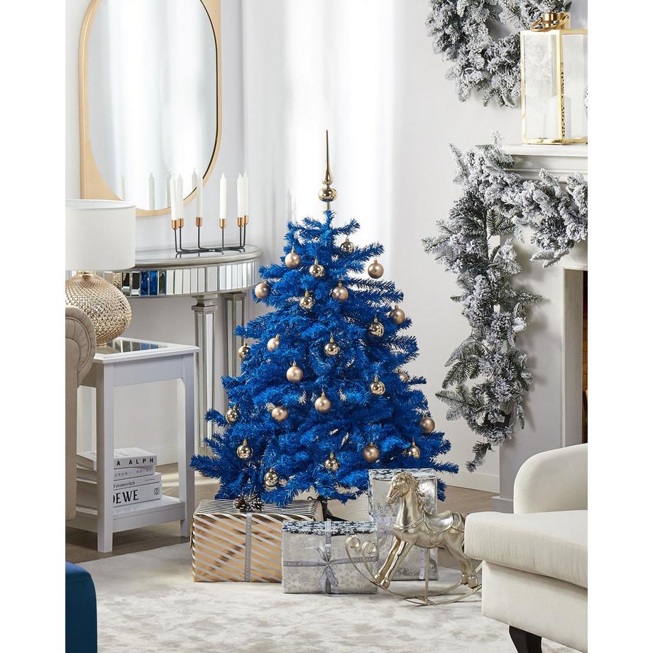 Beliani Albero di Natale artificiale en PVC  FARNHAM  
