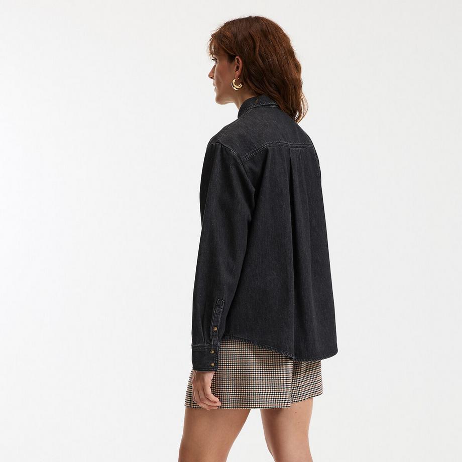 La Redoute Collections Camicia in denim di puro cotone  