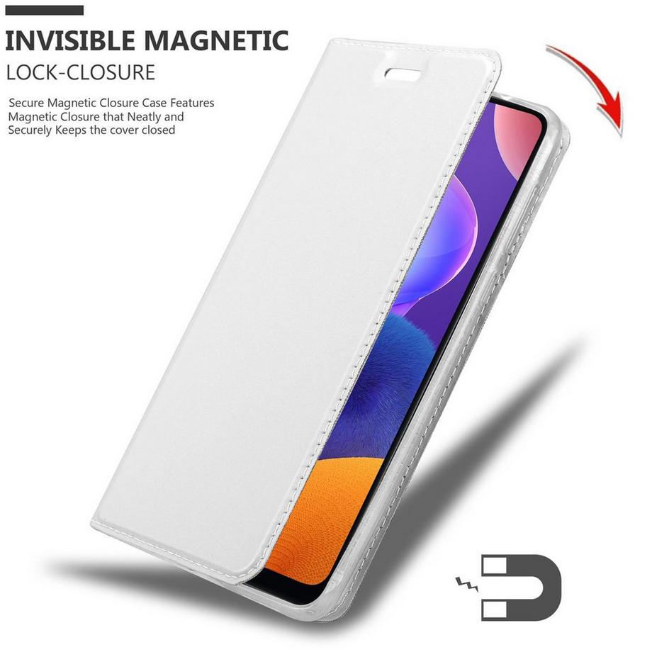Cadorabo  Hülle für Samsung Galaxy A31 Magnetverschluss, Kartenfach 