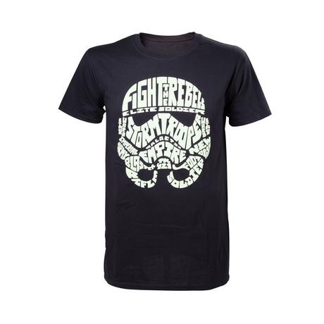 Bioworld Star Wars Blacklight Stormtrooper T-Shirt  