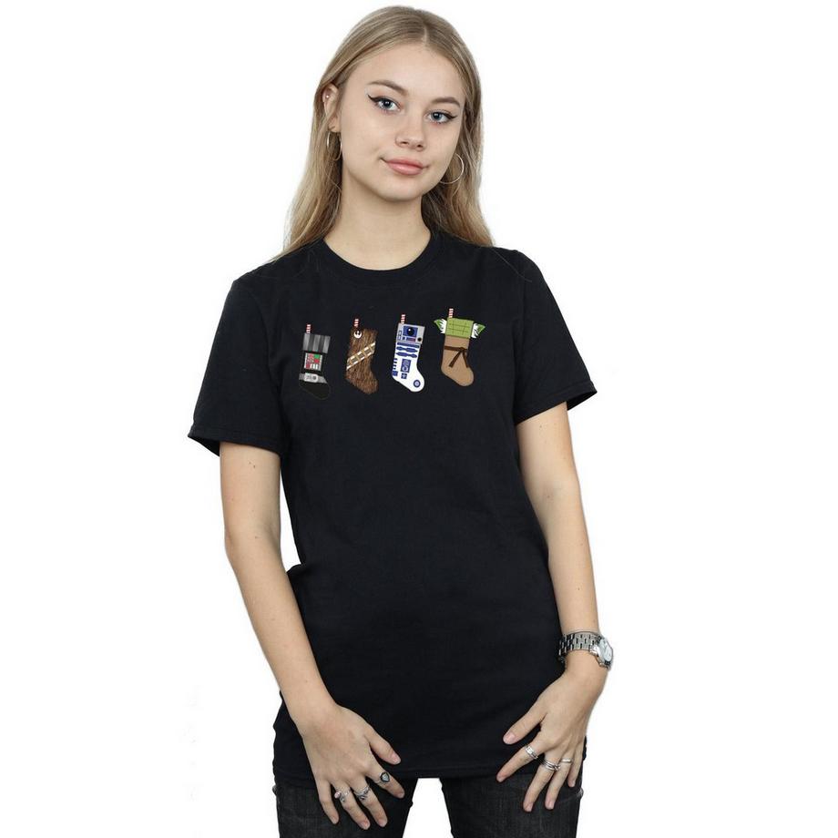 STAR WARS Star Wars Christmas Stockings T-Shirt  