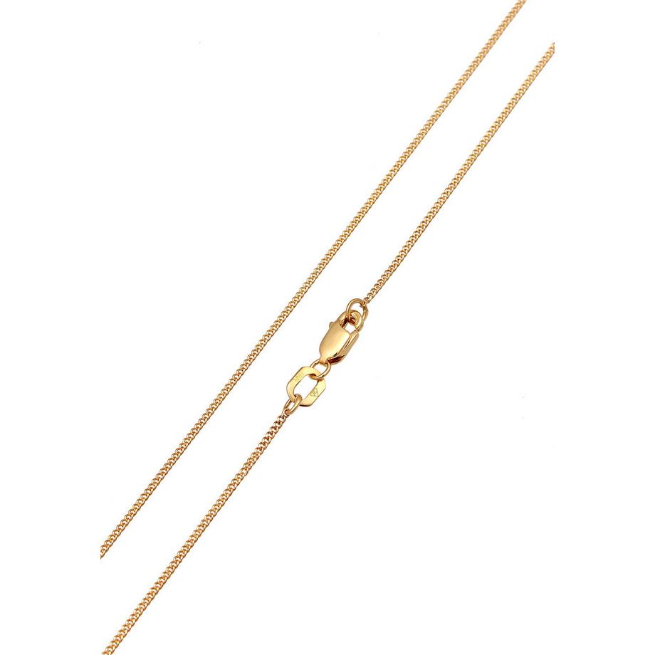 Elli  Halskette Labradorit Solitär Klassik Elegant 375Er Gelbgold 