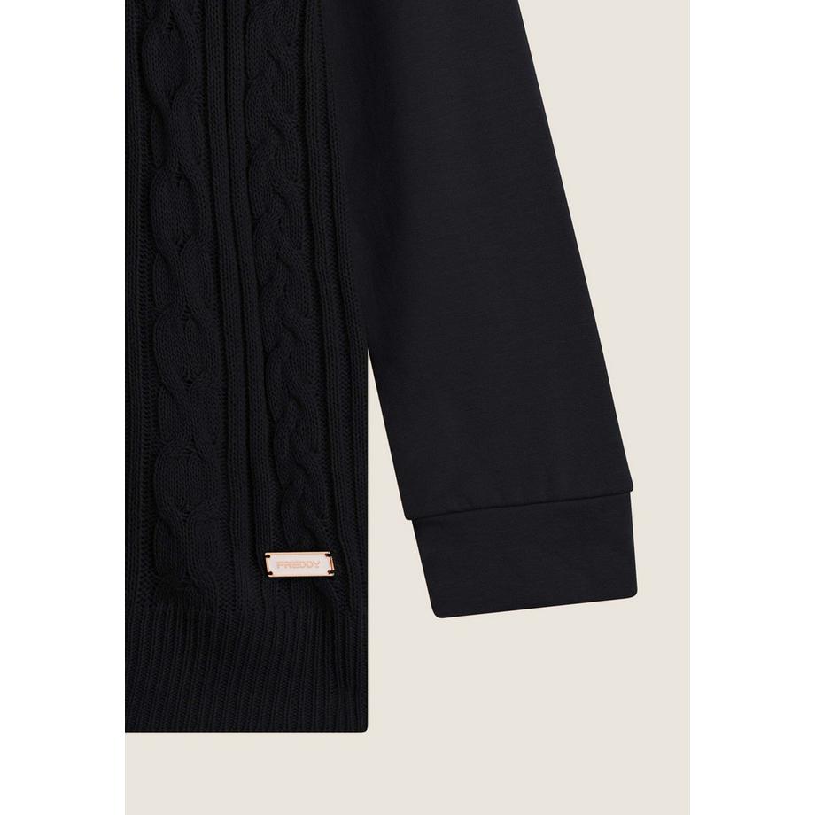 FREDDY F4WSARA Zopfmuster Pullover  