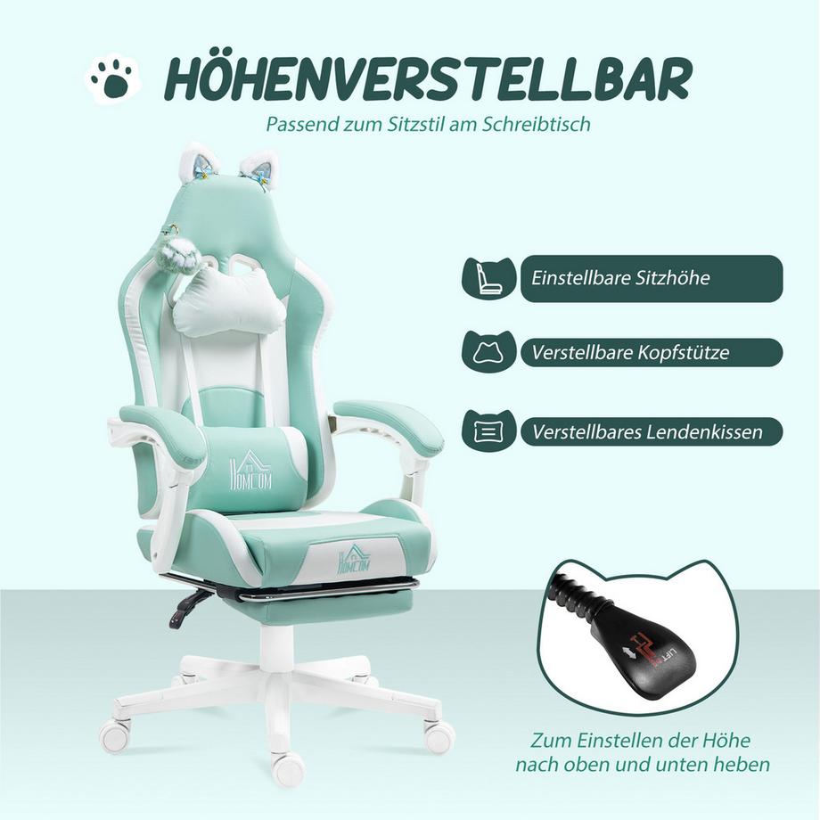HOMCOM Chaise de jeu  