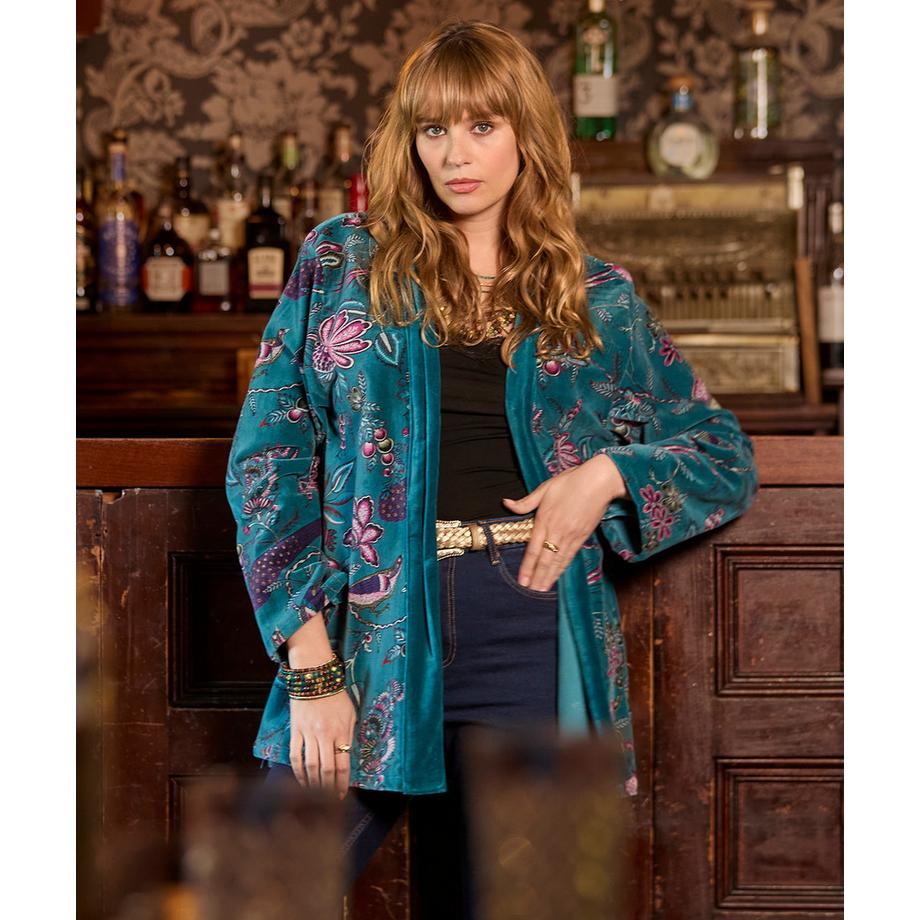 Joe Browns Kimono Velluto Fantasia Autunnale  