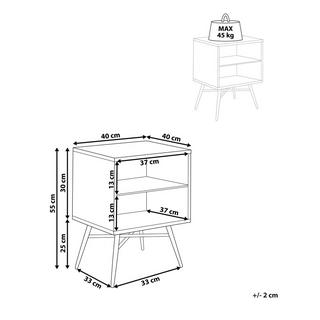 Beliani Table de chevet en MDF Moderne LUBOCK  