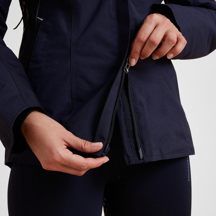 FOUGANZA 580 Veste d'équitation d'hiver imperméable  