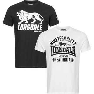 LONSDALE Regular Fit T-Shirt Doppelpack  