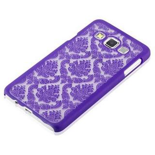 Cadorabo  Hülle für Samsung Galaxy A3 2015 Blumen Paisley Henna Design 