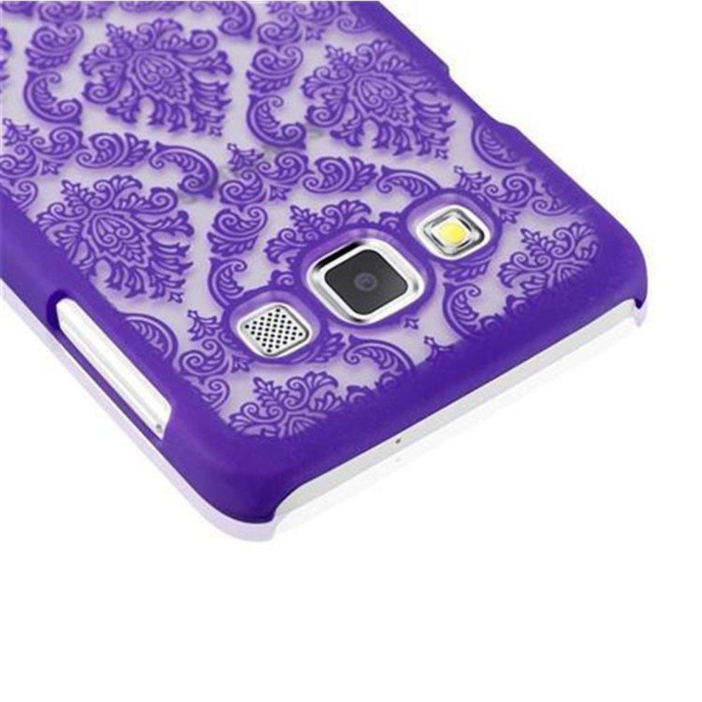 Cadorabo  Hülle für Samsung Galaxy A3 2015 Blumen Paisley Henna Design 