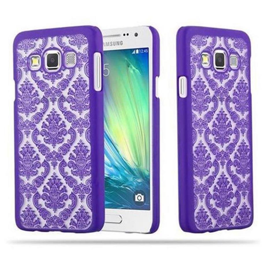 Hülle für Samsung Galaxy A3 2015 Blumen Paisley Henna Design