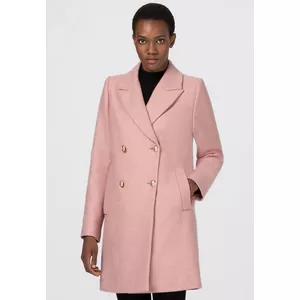 Manteau blazer à teneur en laine recyclée, à boutons blason