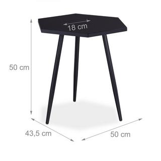 Northix Table d'appoint avec support pour tablette  