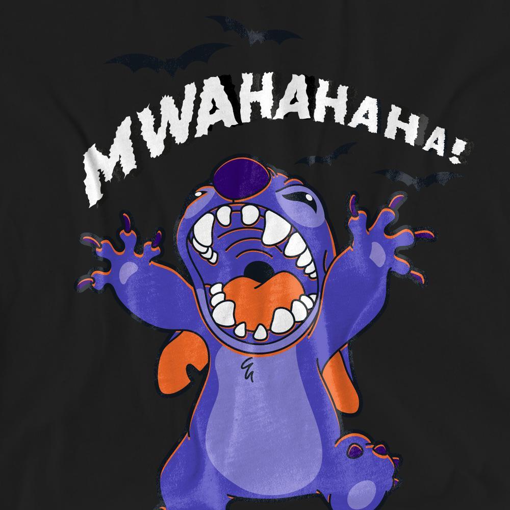 Lilo & Stitch Evil Laugh T-Shirt Stampata Vestibilità Regolare  
