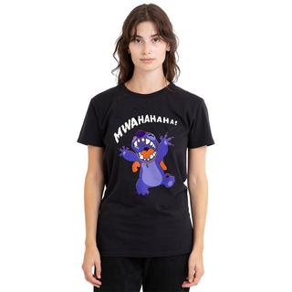 Lilo & Stitch Evil Laugh T-Shirt Stampata Vestibilità Regolare  