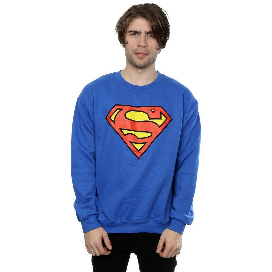 DC COMICS Superman Logo Girocollo Felpa  