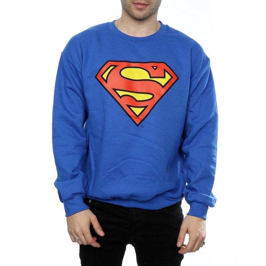 DC COMICS Superman Logo Girocollo Felpa  