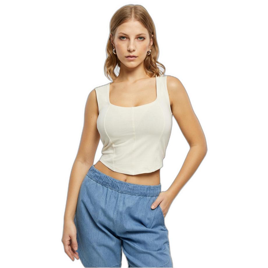 URBAN CLASSICS Corsagen Crop Top  