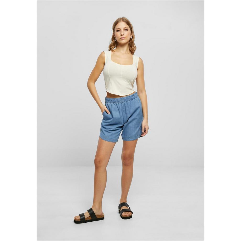 URBAN CLASSICS Corsagen Crop Top  