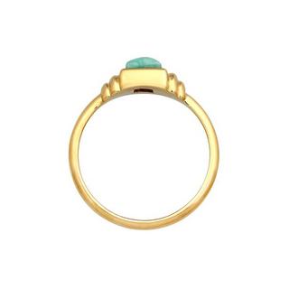 Elli  Bague Solitaire Vintage Avec Amazonite 