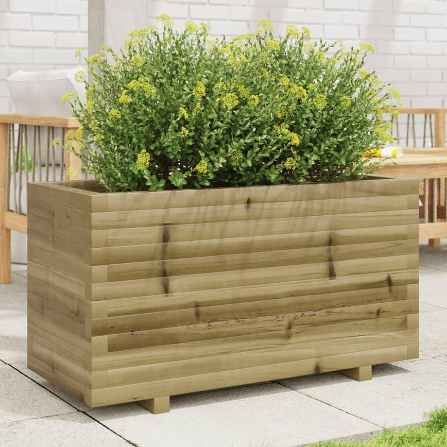 VidaXL Jardinière pinède imprégnée  