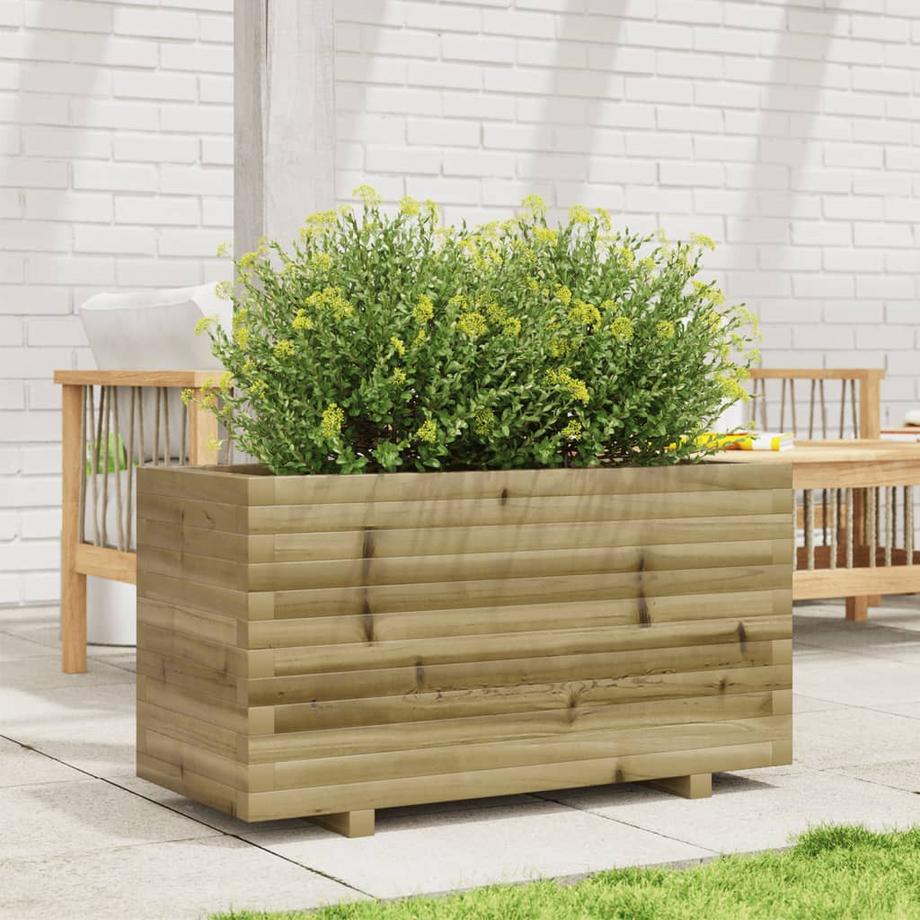 VidaXL Jardinière pinède imprégnée  