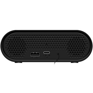 LogiLink  Radiowecker Temperatur/Luftfeuchtigkeit USB-C/Batteriebetrieb Schwarz 