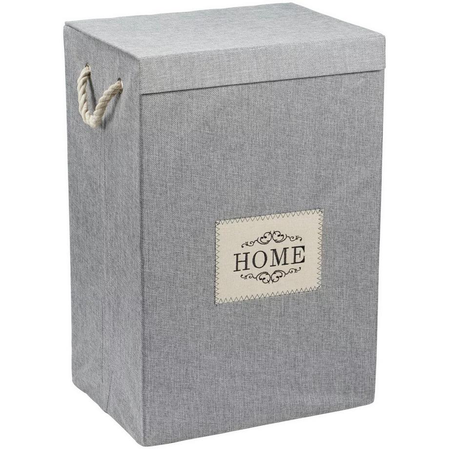 diaqua Bac à linge Home gris  