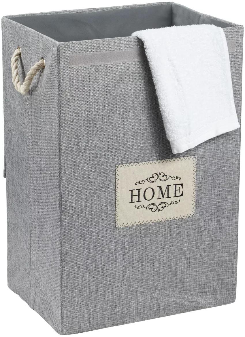 diaqua Bac à linge Home gris  