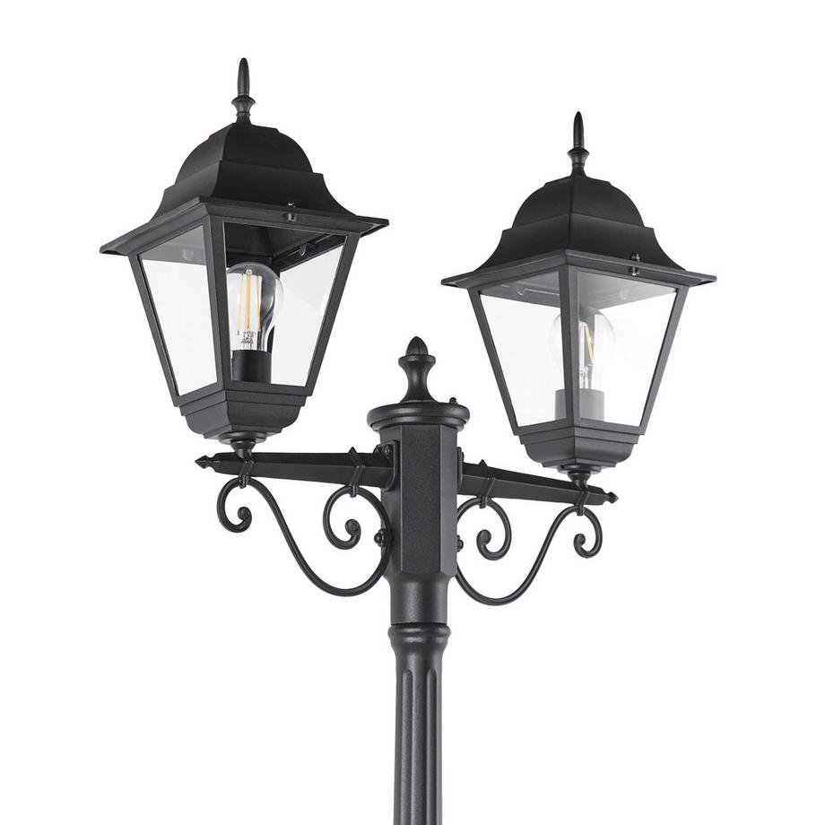 Beliani Aussenlaterne aus Aluminium Retro SUKRI  