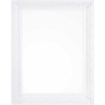 Spiegel Miro mit Rahmen Milky 35x45