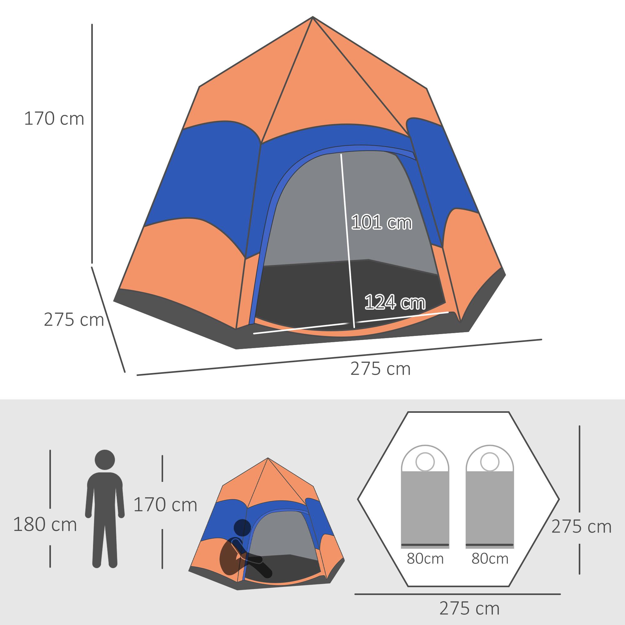 Outsunny  Tente de camping 