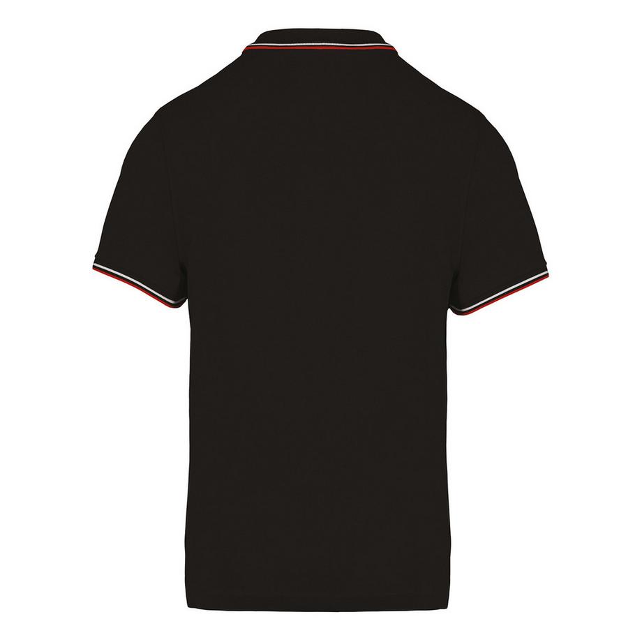 Kariban Polo À Manches Courtes avec Bordure Contrastée  