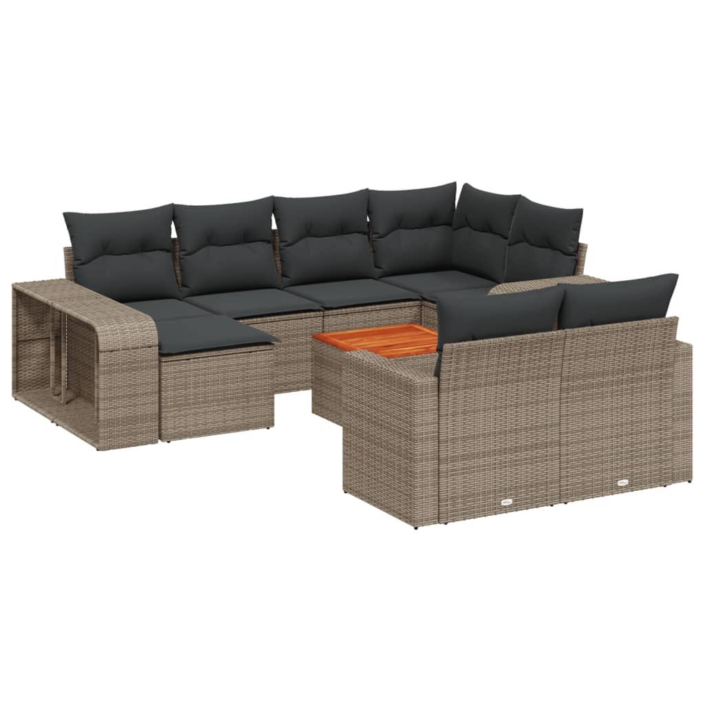 VidaXL Garten sofagarnitur poly-rattan  