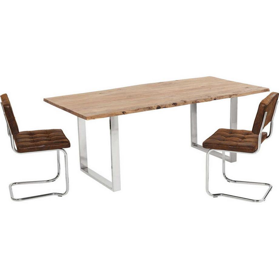 KARE Design Tavolo Harmony cromato 200x100cm  