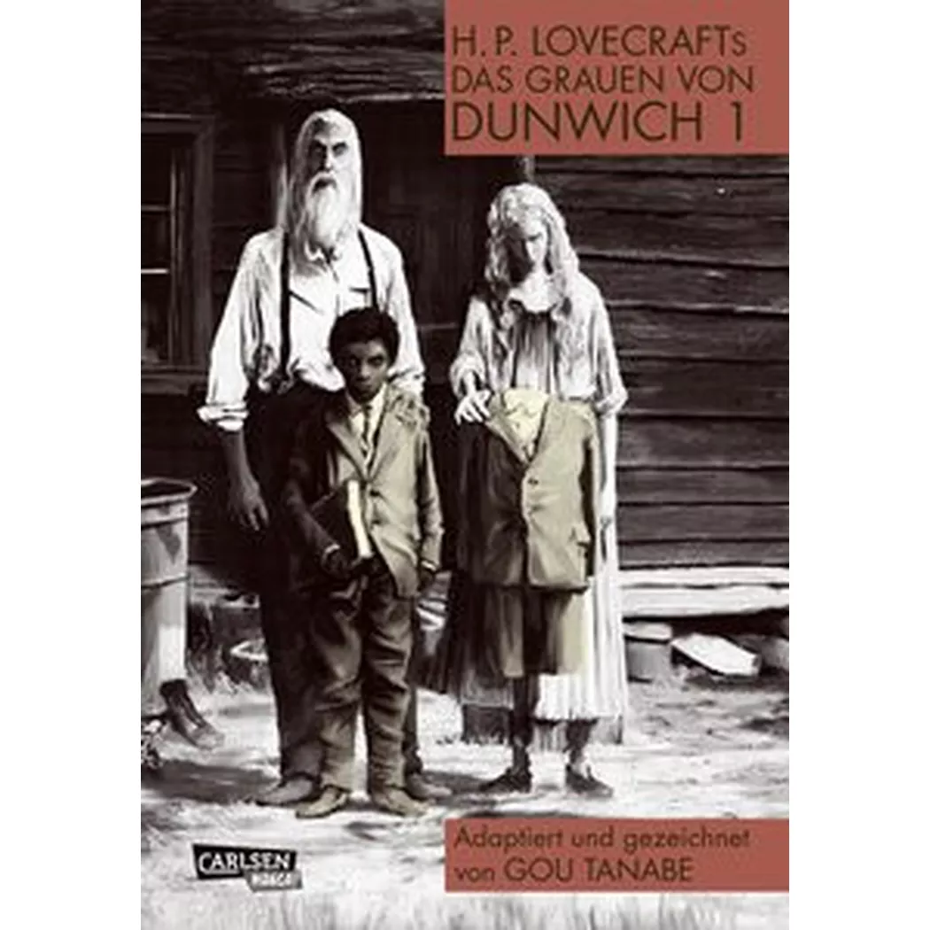 Carlsen Verlag - H.P. Lovecrafts Das Grauen von Dunwich 1, Tanabe, Gou/ Ossa, Jens (Übersetzung), Multicolor
