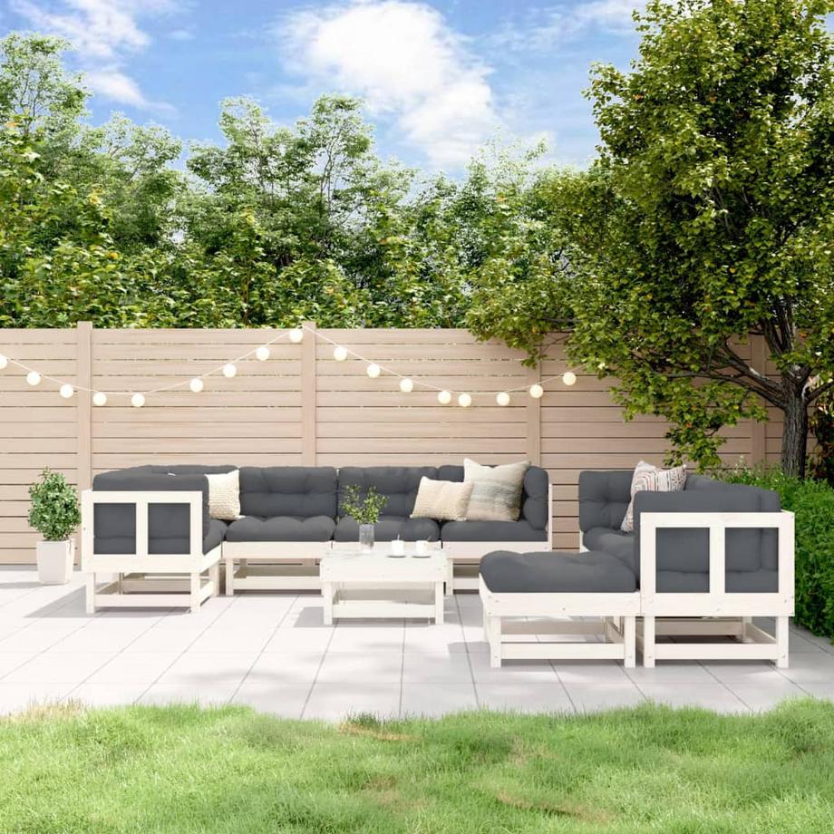 VidaXL Garten lounge set holz  