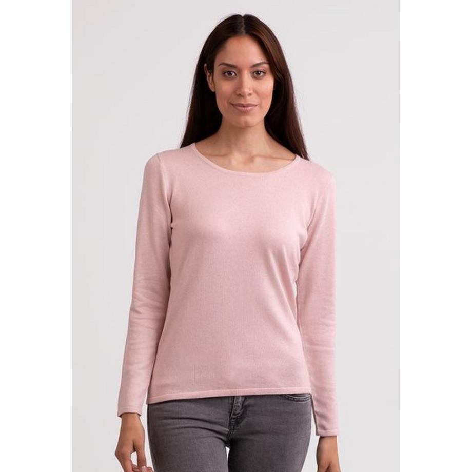 CASH-MERE.CH Pullover Girocollo Seta Cashmere  
